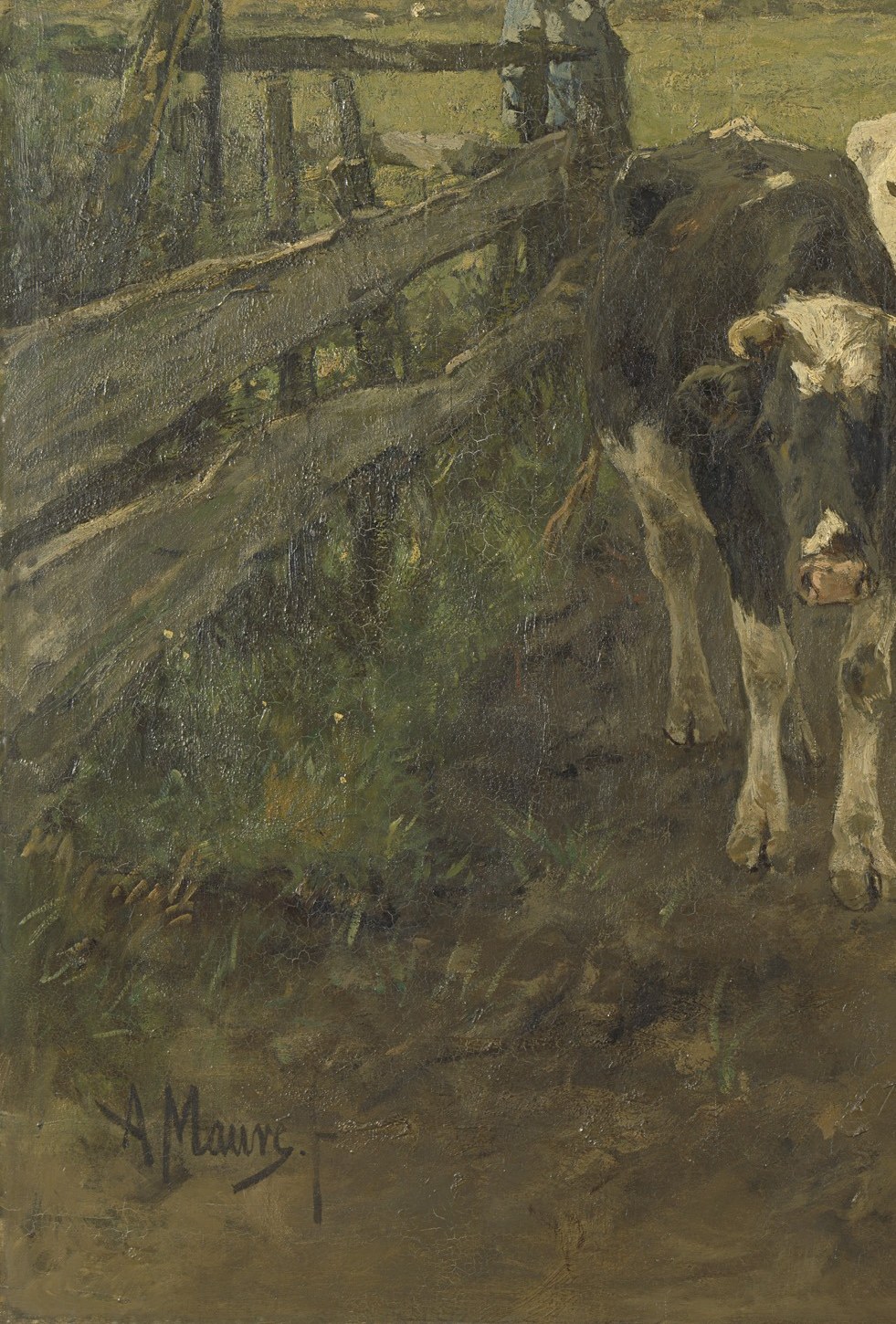 But the painter buried a reward for patient eyes.