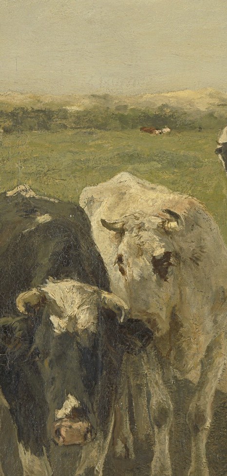 Mauve was van Gogh's cousin-in-law and his first real painting teacher.
