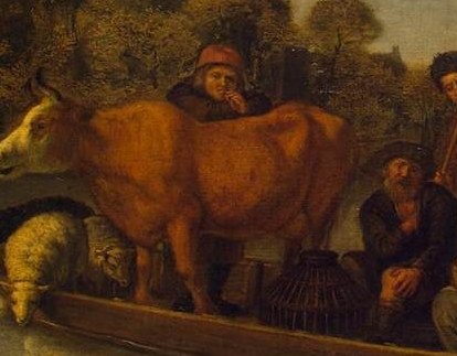 The painter, Jan Victors, was a pupil of Rembrandt.