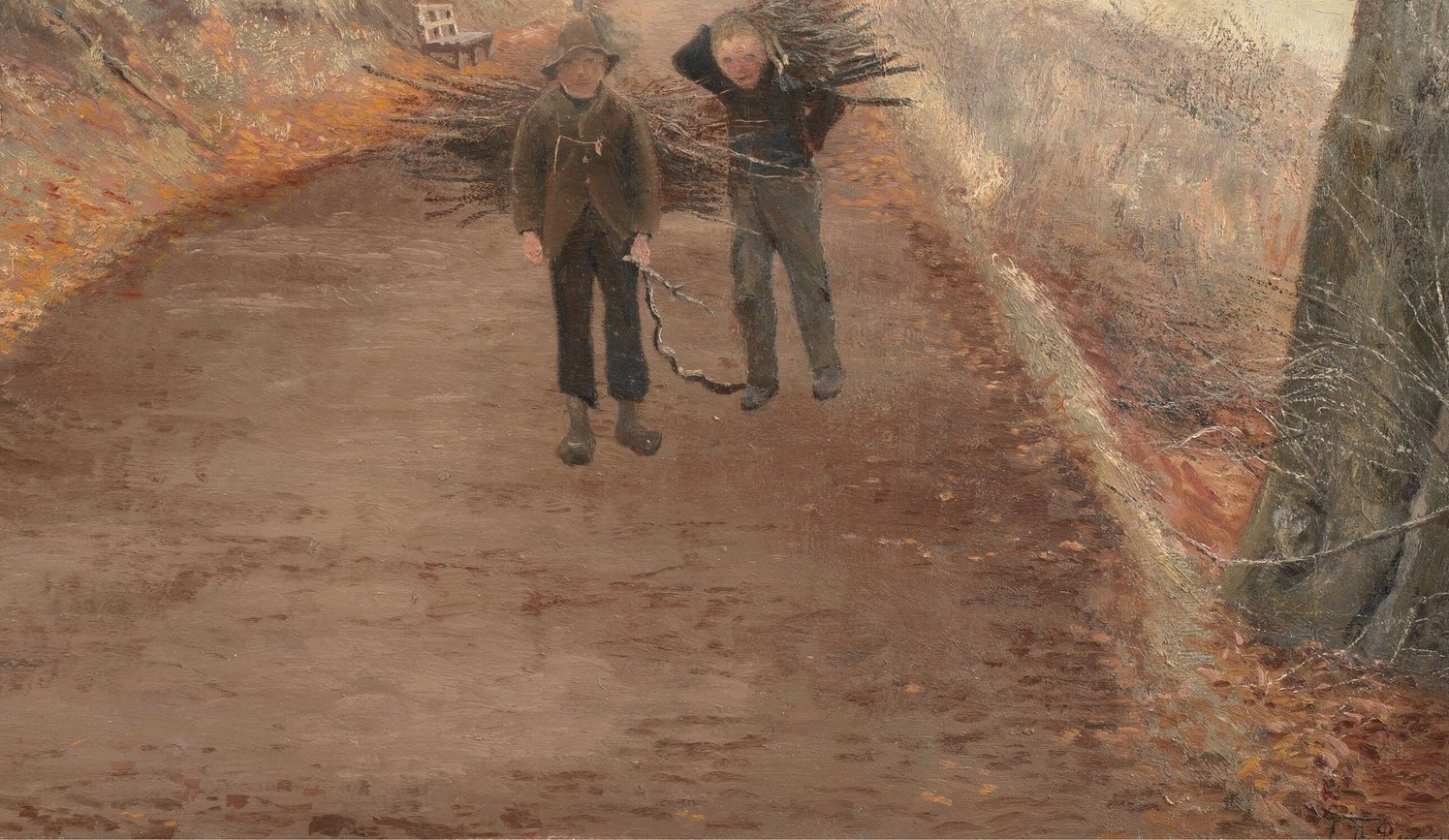 The path shows years of heavy steps.