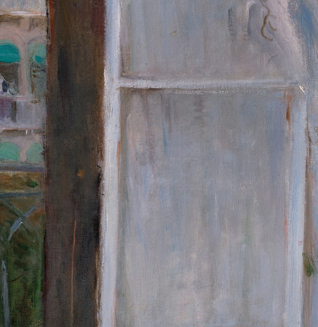 Edma was also a gifted painter, like her sister.
