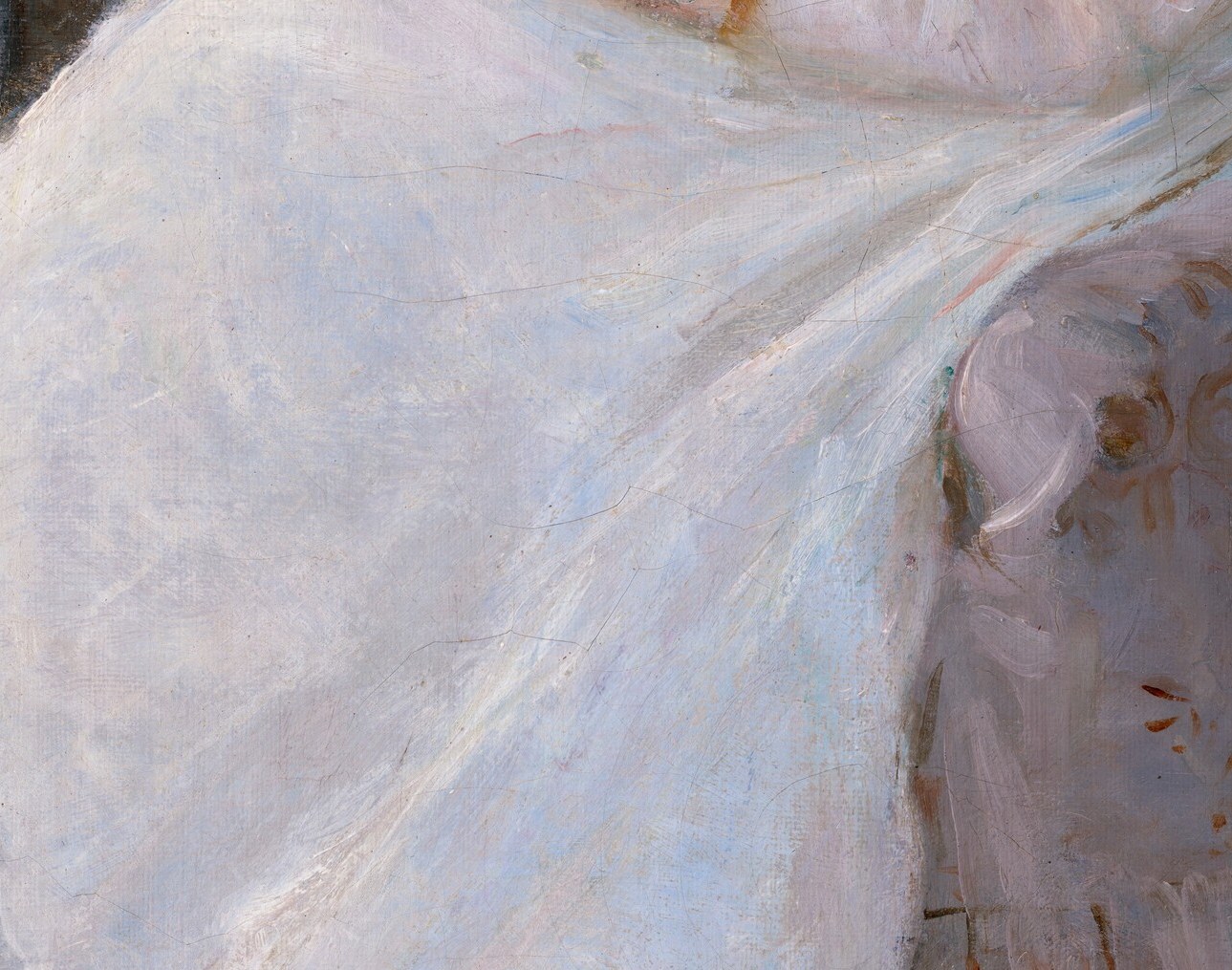 But she recently married, and was expected to stop painting.