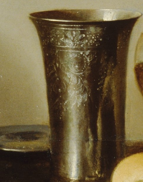 The painter used strong light to emphasize every detail.