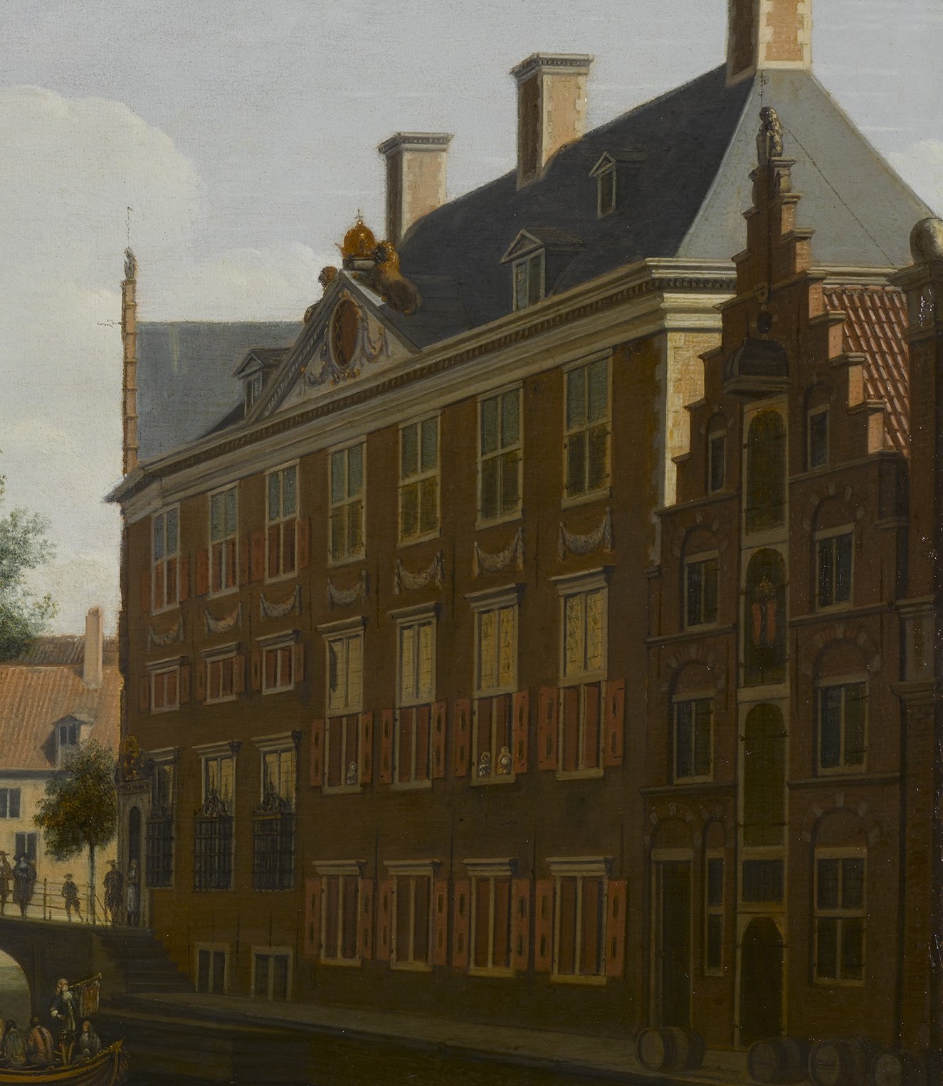 shows the Oude Zijds Herenlogement, a gentlemen's hotel.