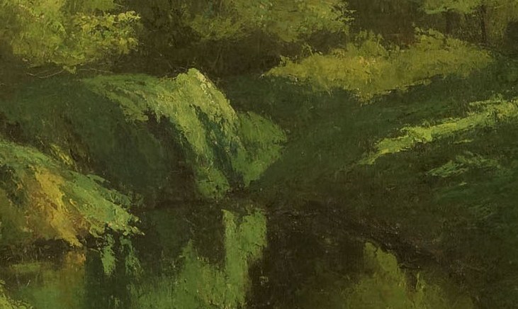 He insisted on painting only what he could directly observe.
