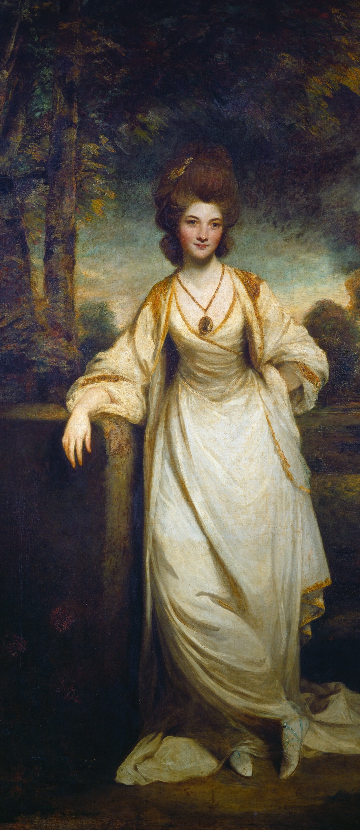 But Lady Elizabeth Compton's composure shines through.