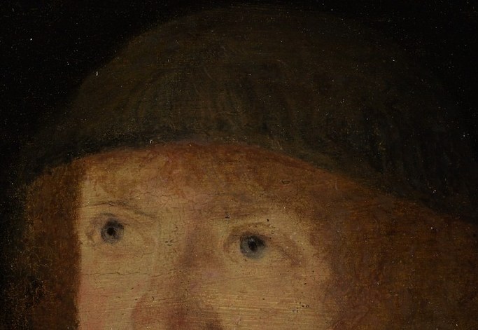 He captures a quiet intensity, a person about to engage.