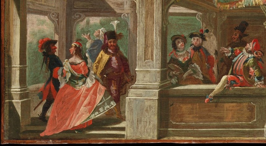 A masked ball was one place where a merchant could brush against a prince.