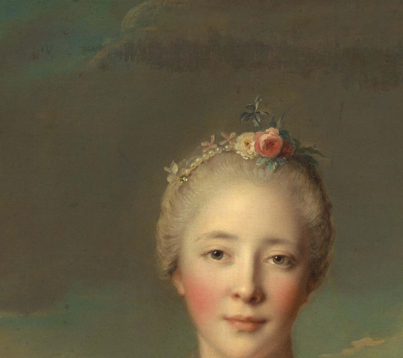 1753. The most sought-after portrait painter in France.