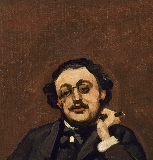 He is not performing for the painter.