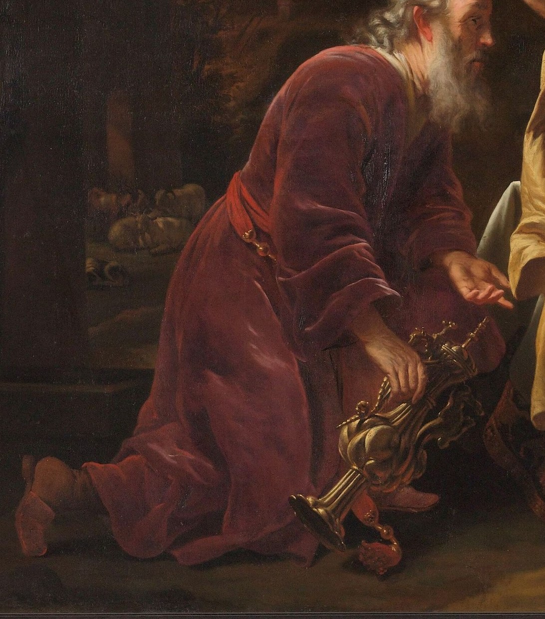 This painter was a student of Rembrandt, known for dramatic light.