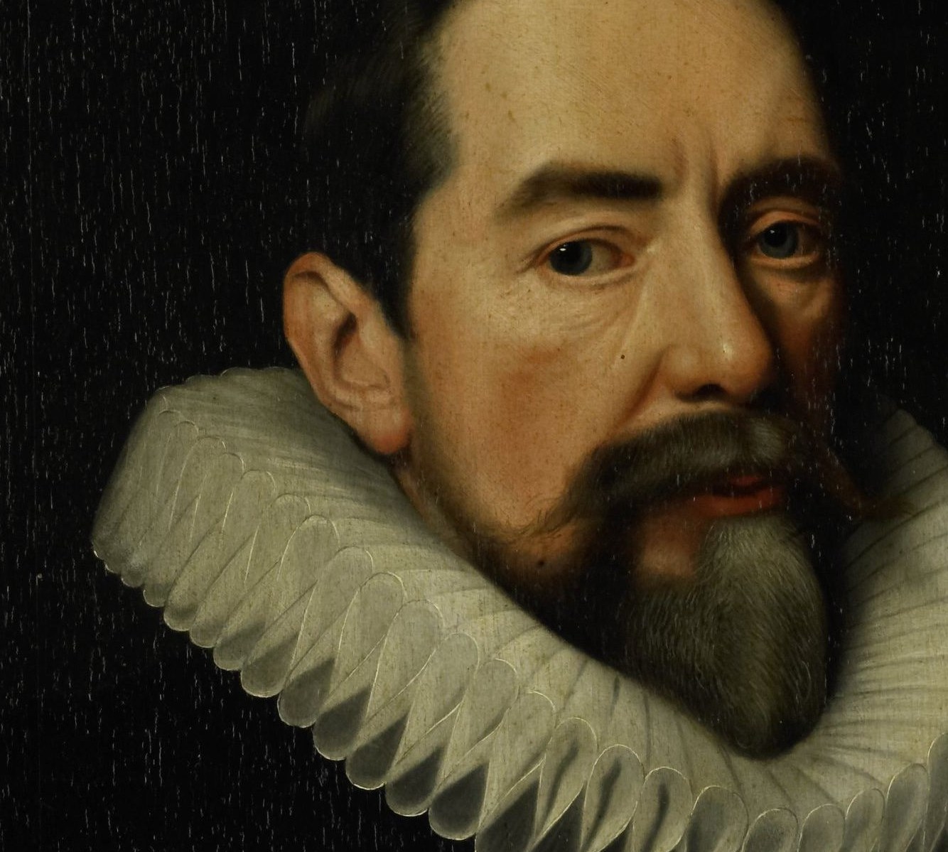 This man holds a steady gaze, even today.