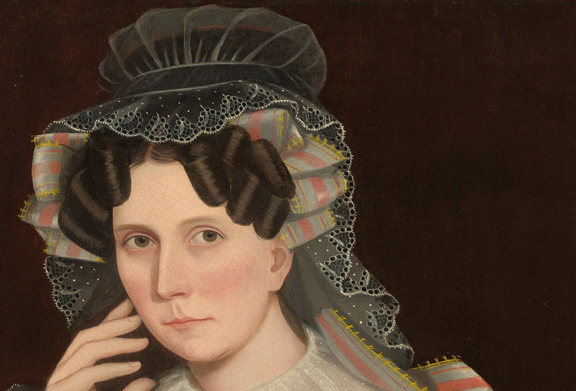 She was called 'Woman in a White Bonnet.' A ghost in a frame.