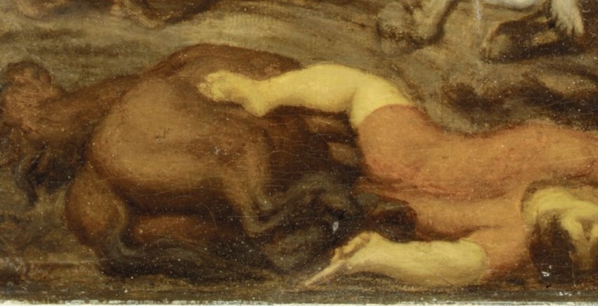 The fallen Gaul shows the cost of war.