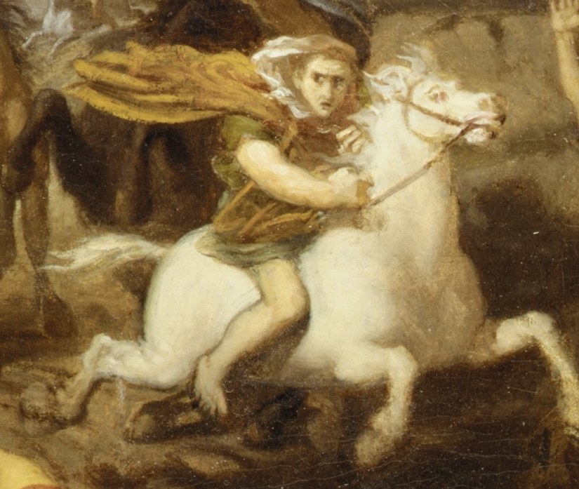 This rider betrays his Roman allies.