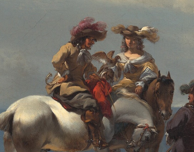 Instead, he studied sketches by other Italianate painters.