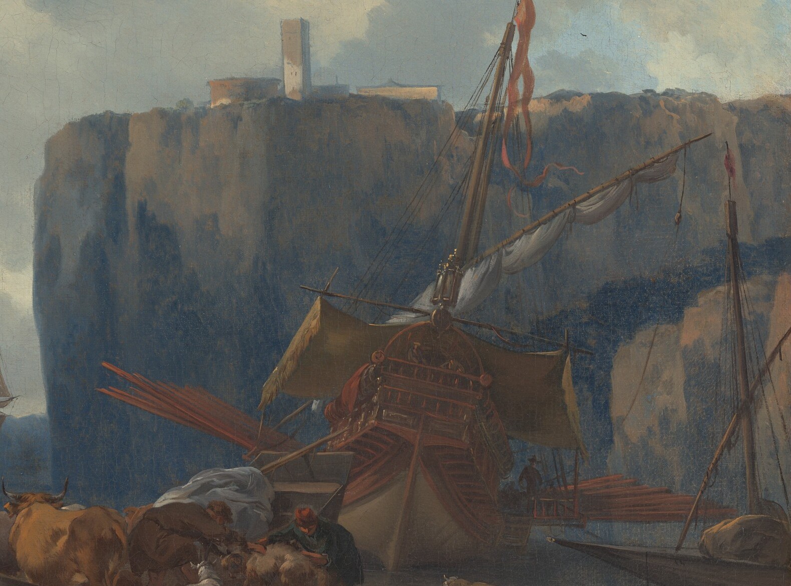 He created hundreds of these idealized Italian views.