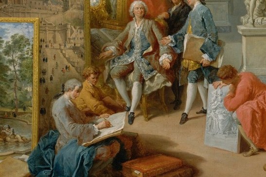But look closely. This isn't one big painting.