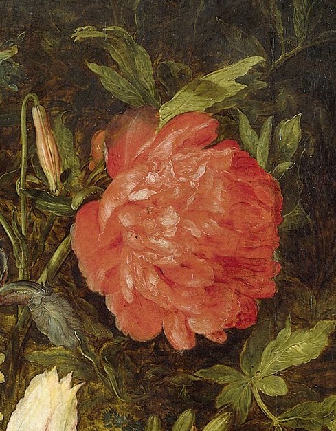 He layered his oil paints with incredible precision.
