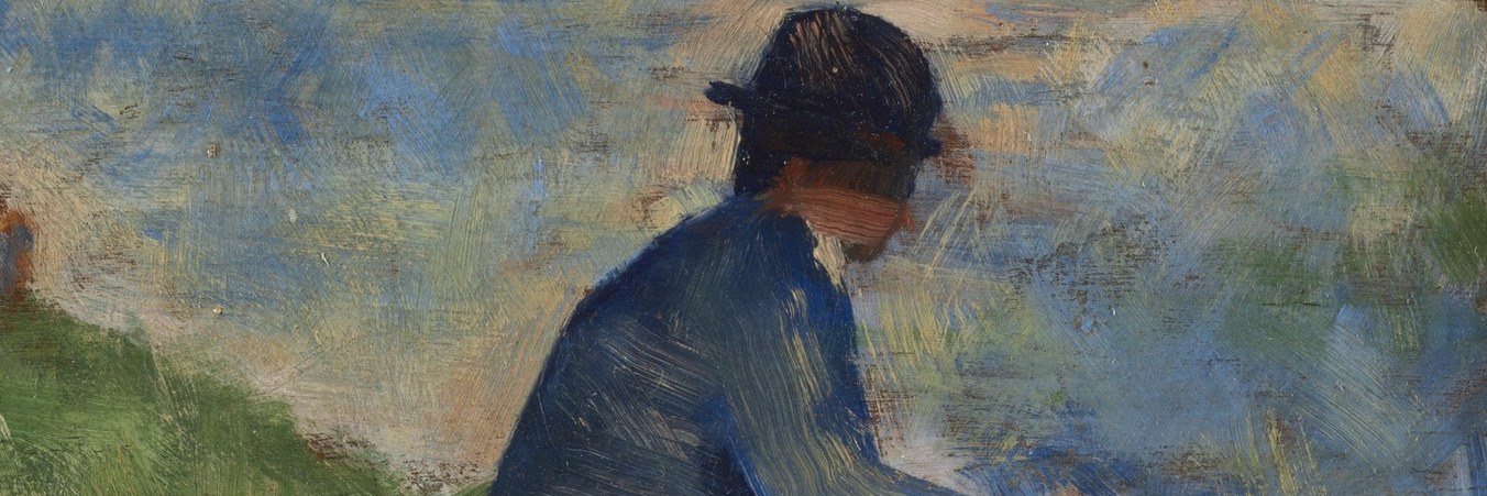 The painter was studying light and leisure on the River Seine.