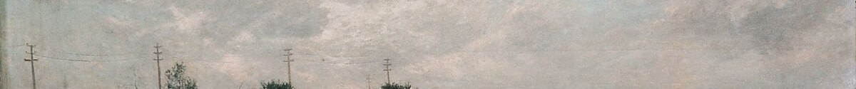 The low horizon emphasizes the vast, open sky.