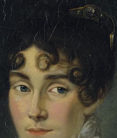 This is Praskovia, painted in 1805.