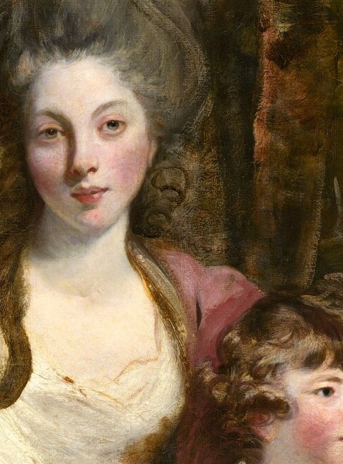 The painter aimed for aristocratic grandeur, not a precise likeness.