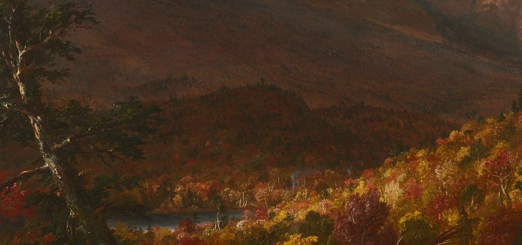 He founded the Hudson River School, America's first art movement.