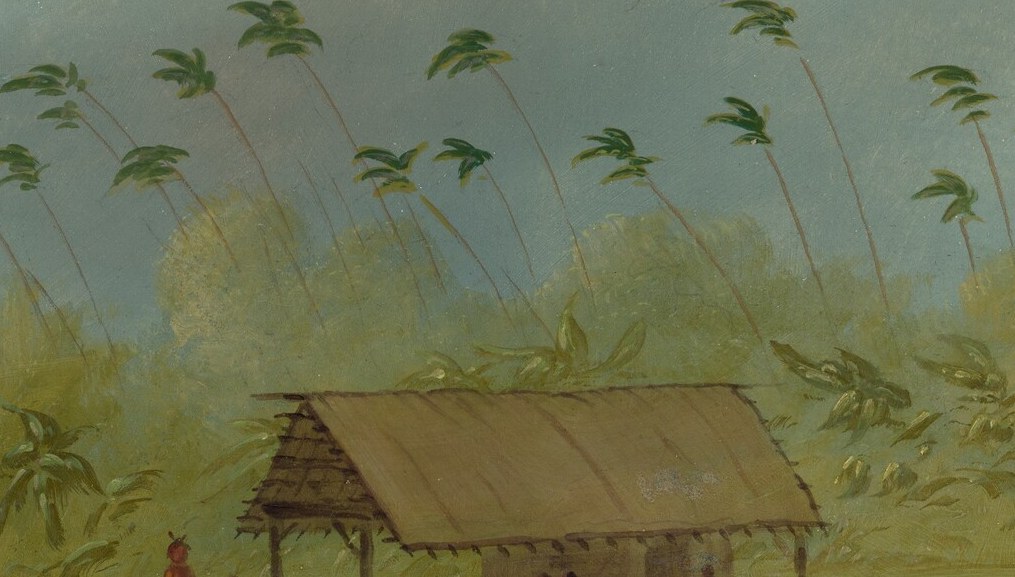 This structure appears to be the main communal dwelling, offering insight into their architecture and living arrangements.