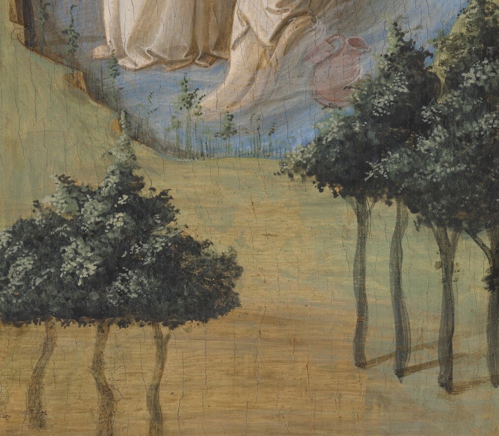 Maurus walks on water to save Saint Placidus.