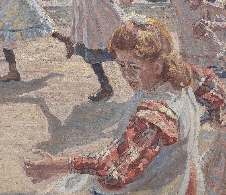 This is oil paint, not a photograph.