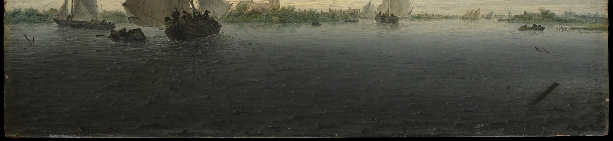 The sky is reflected in the foreground water, too.