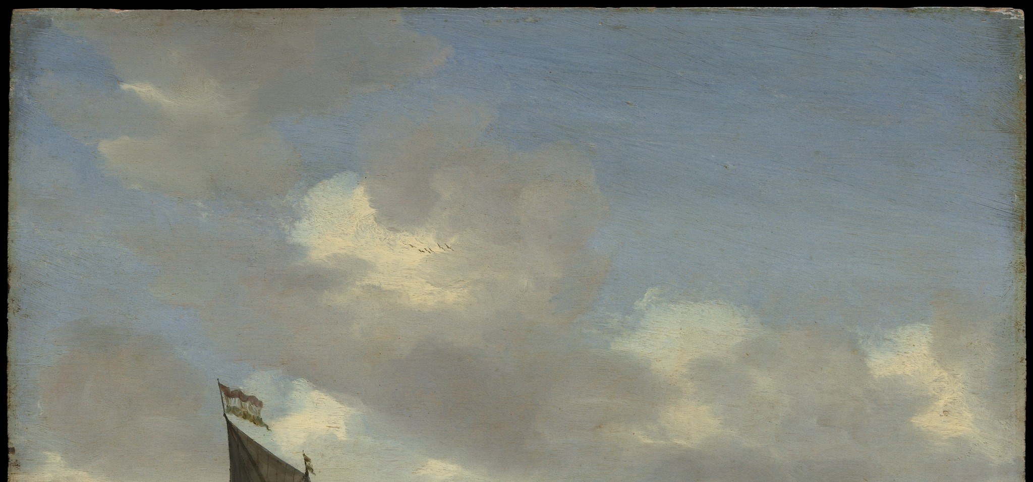 See how the sun breaks through these clouds?
