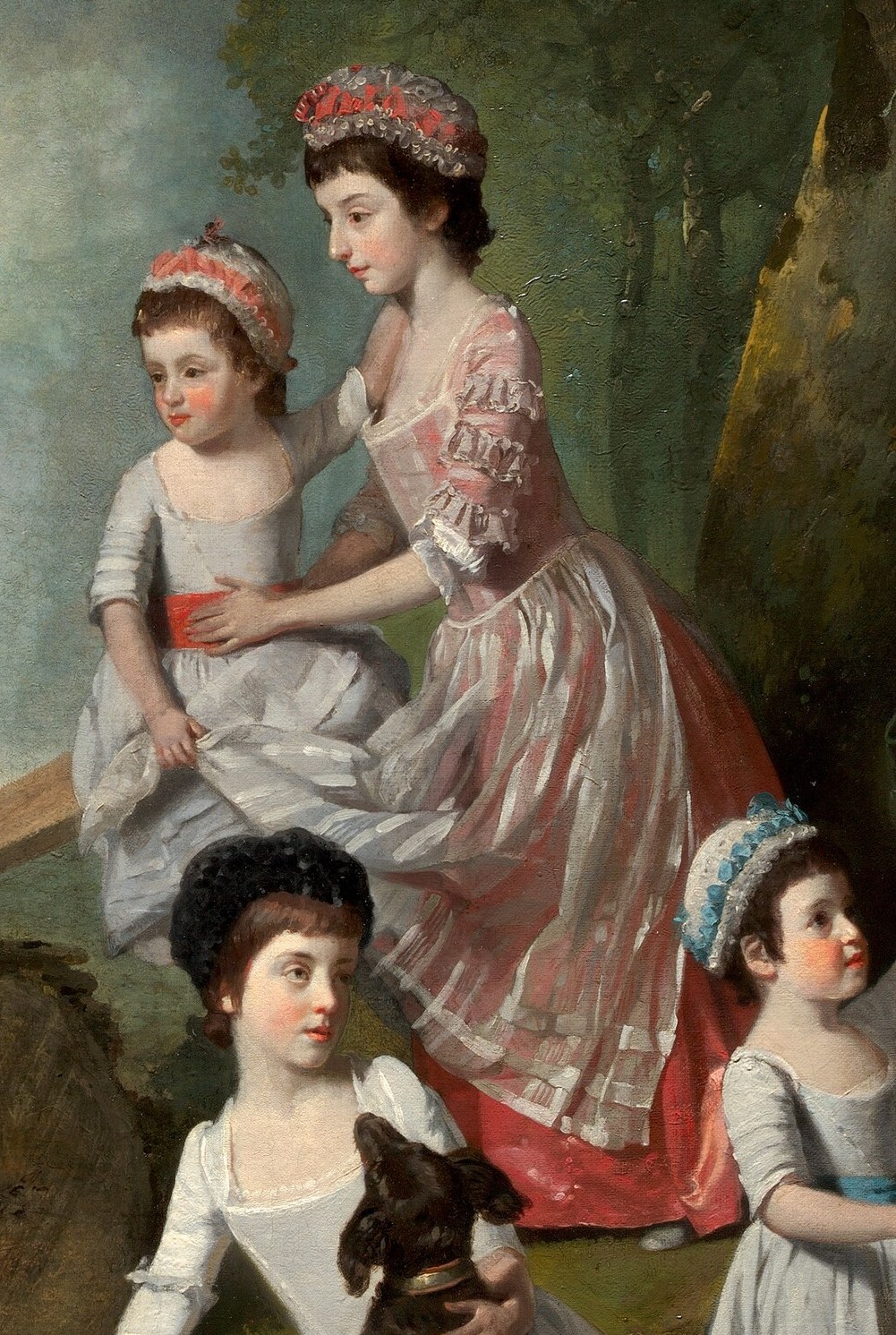 Their parents commissioned this around 1770.
