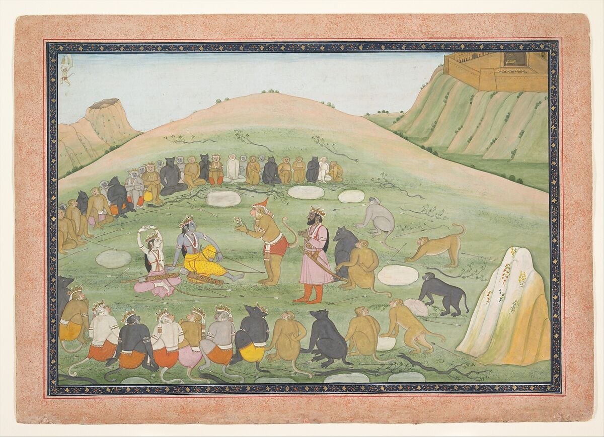 The gold-dot repeat border is a manuscript album convention , signals this leaf was bound in a royal kitab, not displayed as a standalone work