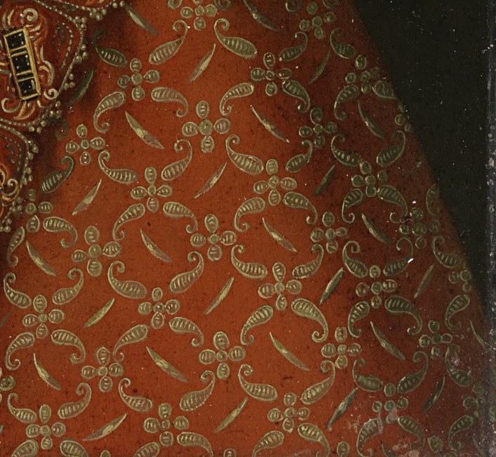 Even the gold embroidery likely carries hidden dynastic symbols.