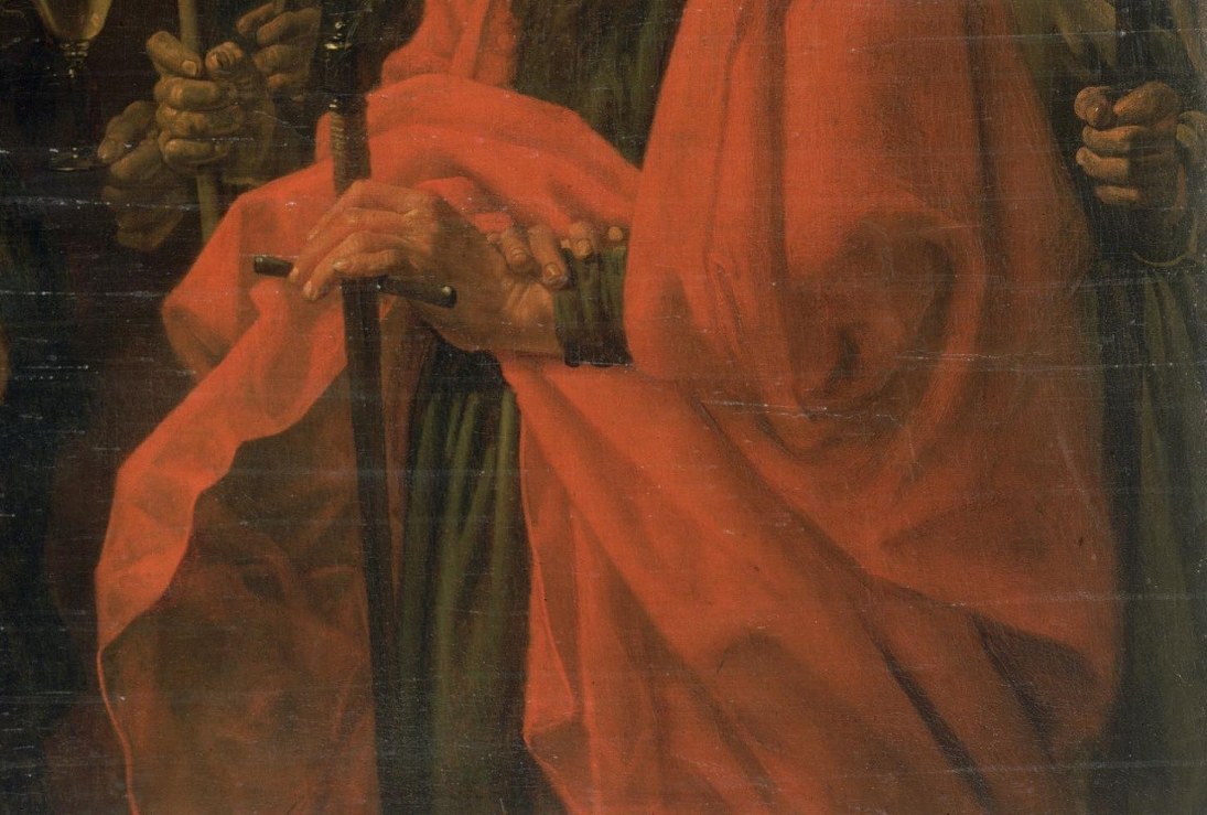 The painter used these objects to tell their stories.