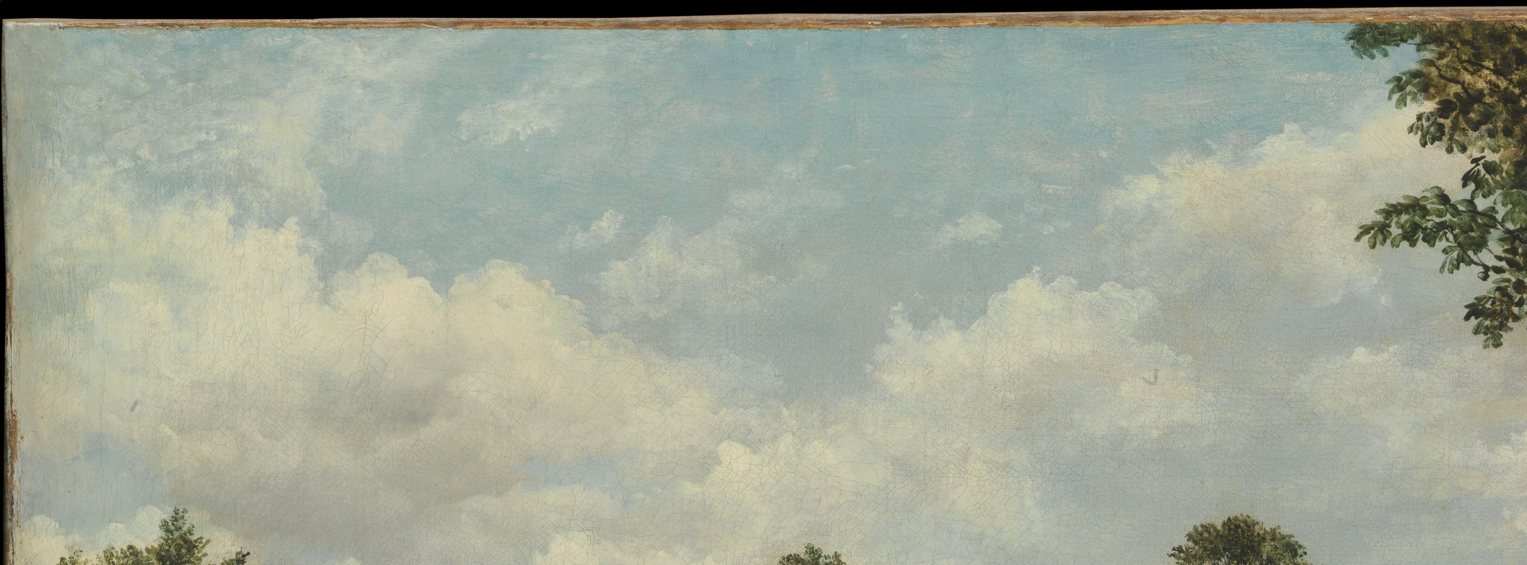 Watts learned this method from his hero, John Constable.