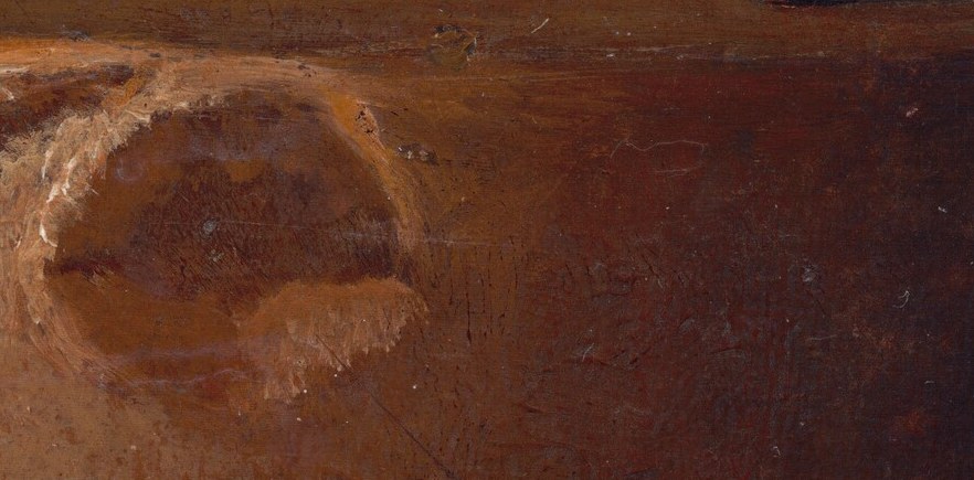 The artist painted every dent and scratch.