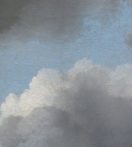 A sliver of light breaks through the clouds, offering a visual metaphor for hope or divine intervention.