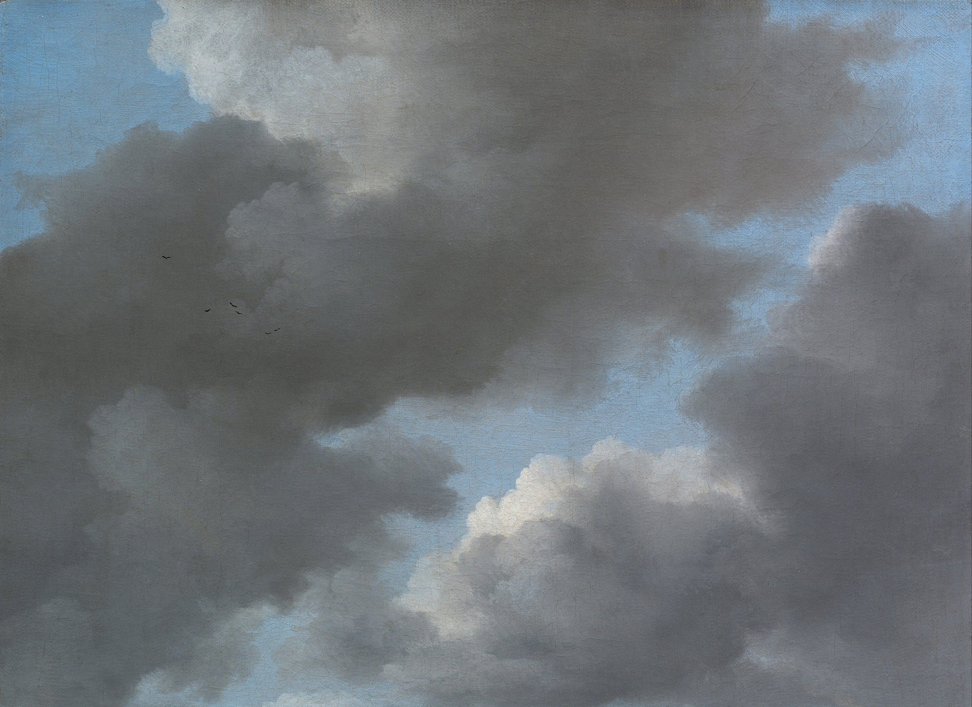 Look at this sky. It's not just blue paint.
