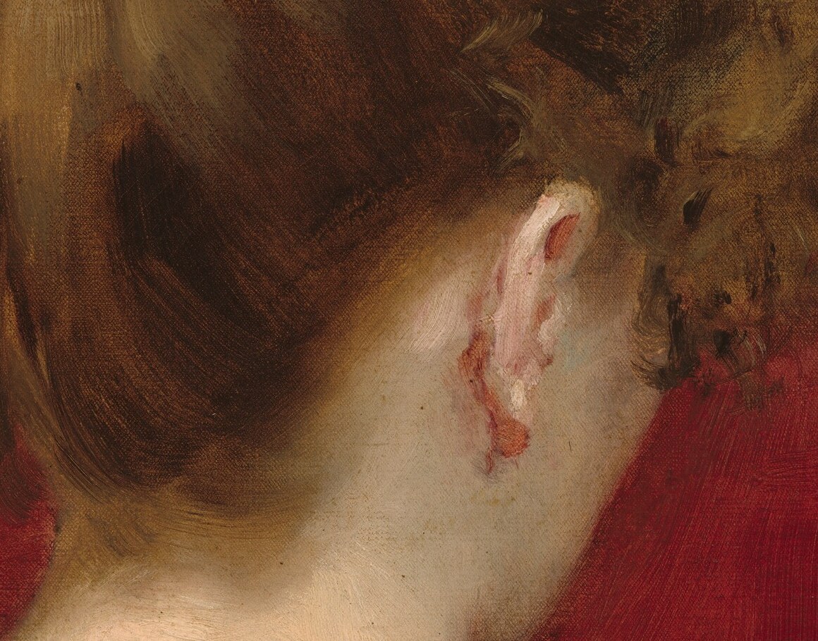 The artist was known for capturing likeness with precision.