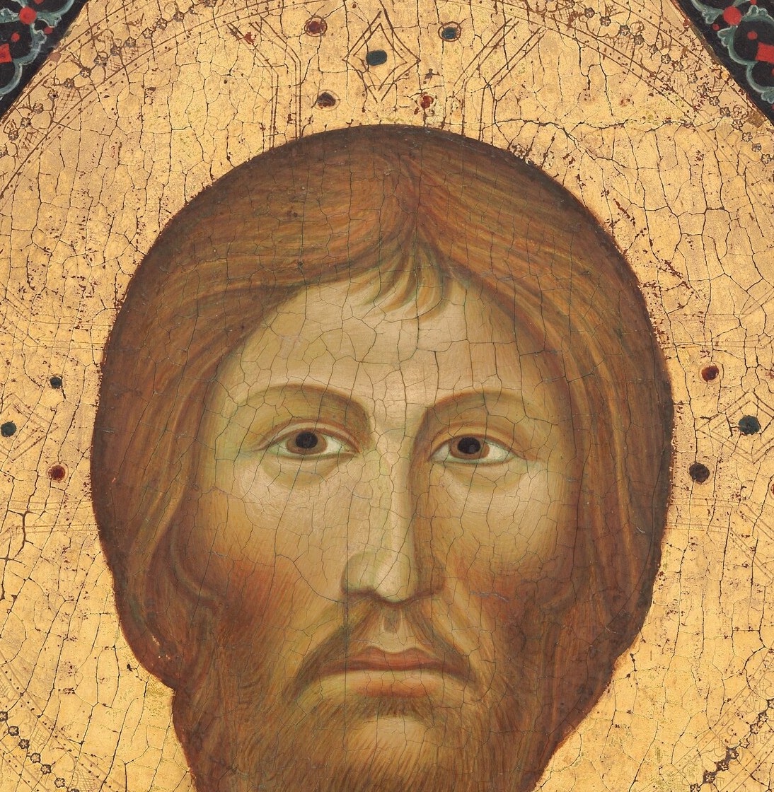 But the brushwork gave him away.