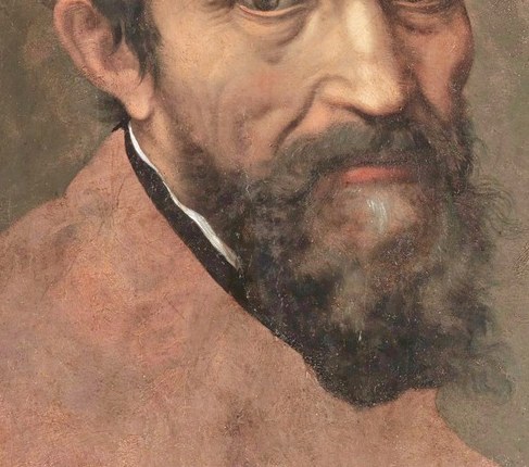 The texture and volume of the beard add to the sense of age and gravitas.