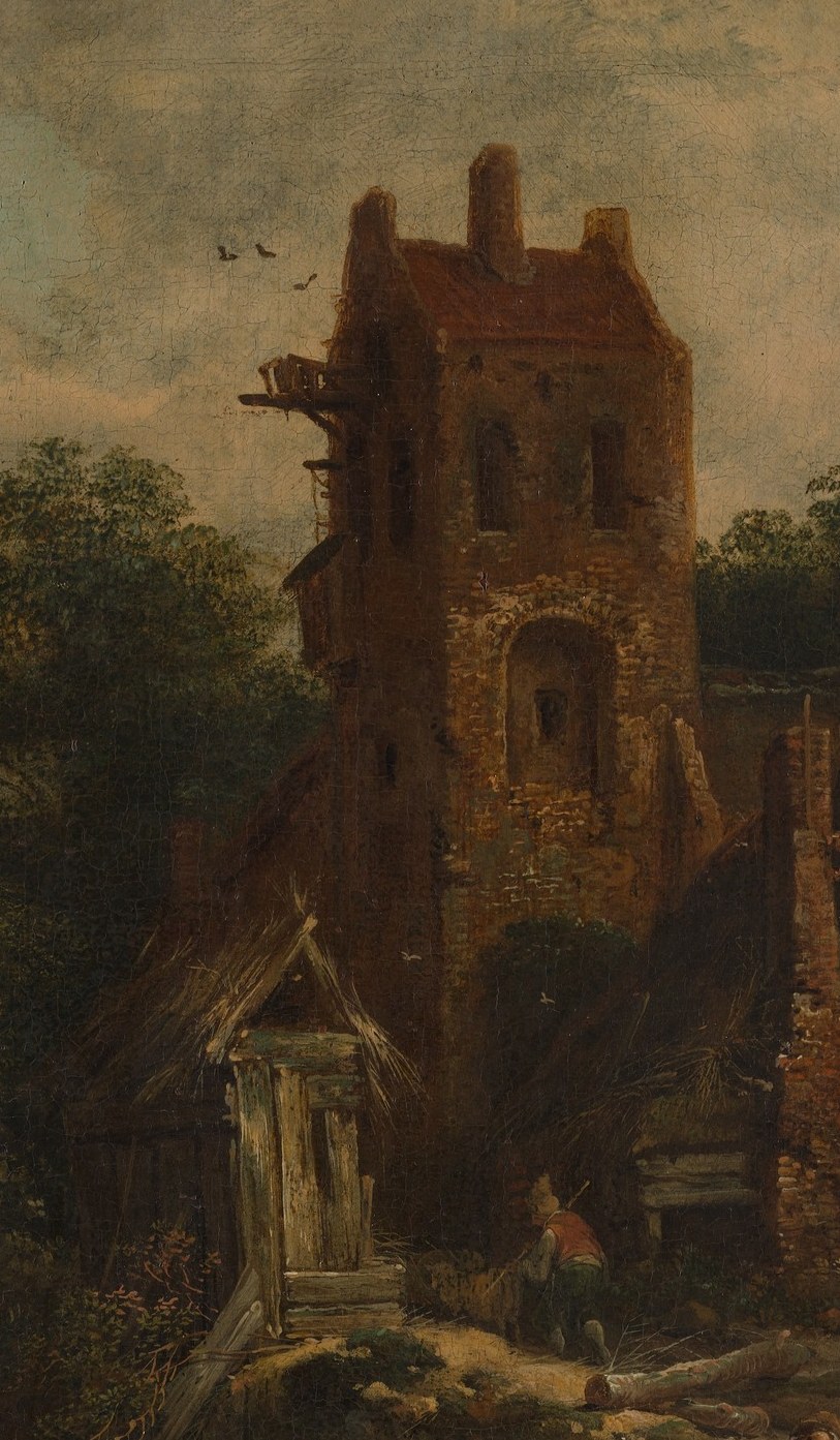 What it does have is this crumbling tower.