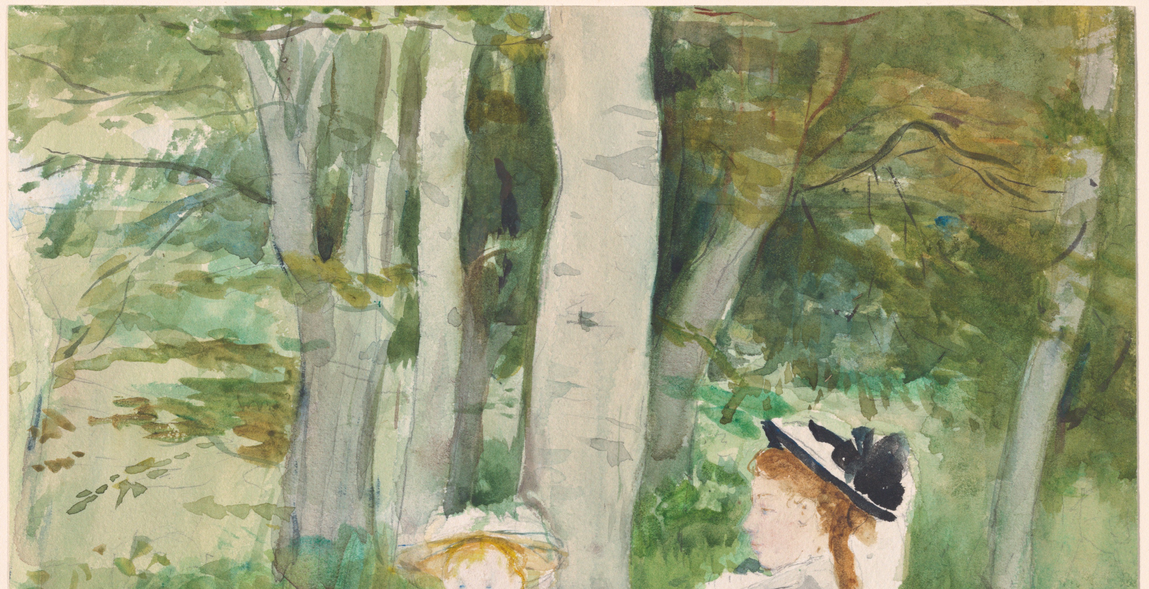 Parisians fled the city for fresh air and quiet.