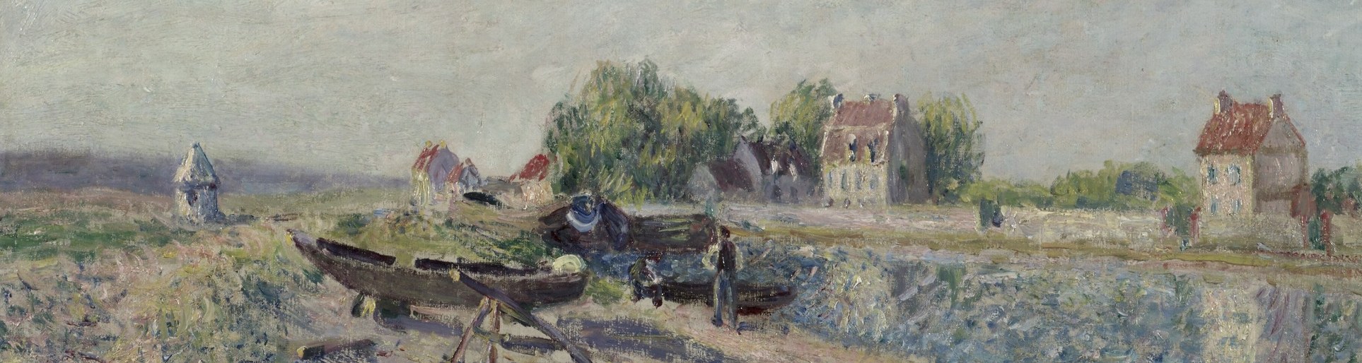 He rarely painted people. Light and water were his subjects.