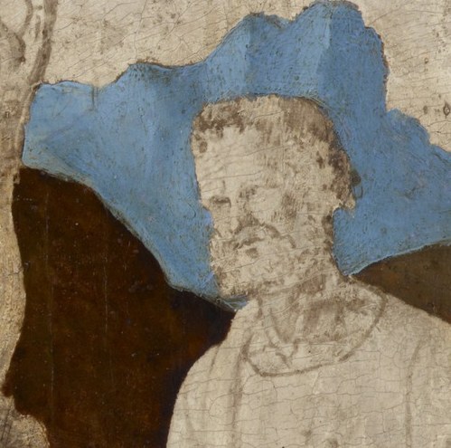 But Saint Peter's face remains a sketch, unpainted.