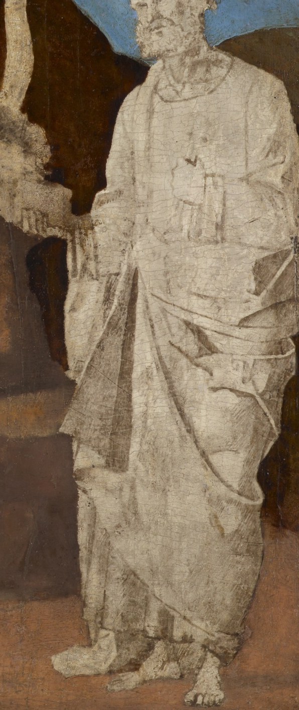 This reveals the painter's hand and working process.