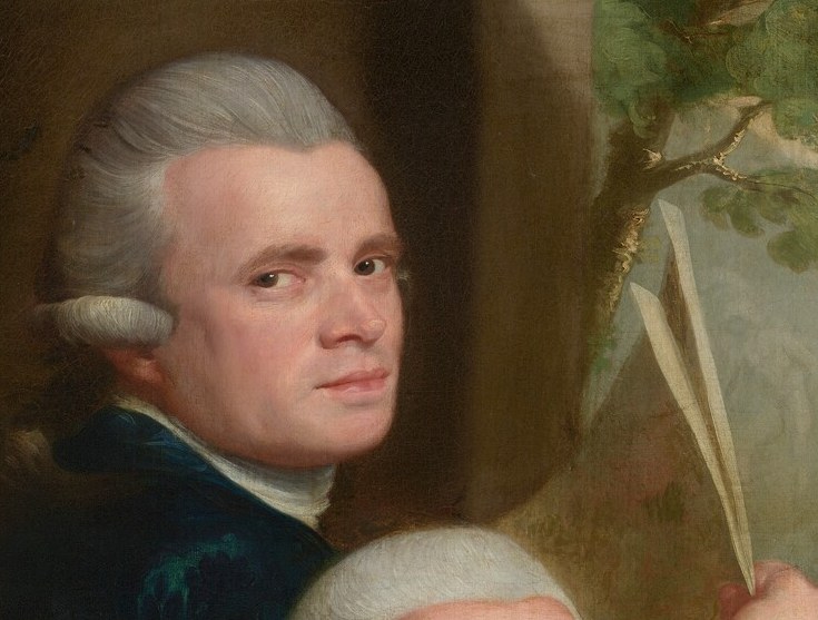 The artist, John Singleton Copley, left America for Britain.